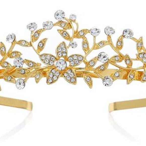 Set of 4 New Crystal Tiaras - Picture 5 of 8